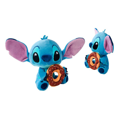 Lilo & Stitch Plush figuursteek met donut 25 cm