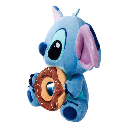 Lilo & Stitch Plush figuursteek met donut 25 cm