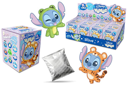 Disney YuYus Plys nøgleringe Stitch 12 cm Blindbox Display (8)