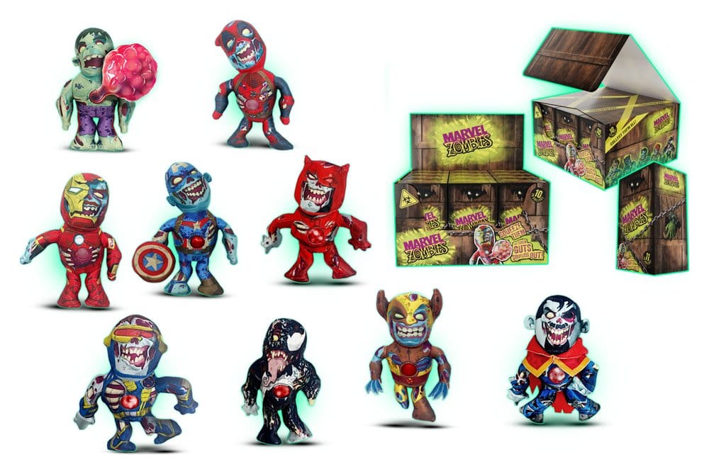 Caja ciega de figuras Marvel Zombies (9)