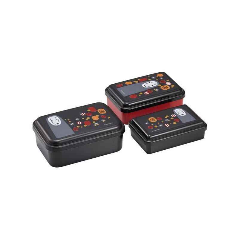 Spirited 3 öğle yemeği kutusu yok yüz ve fener yok