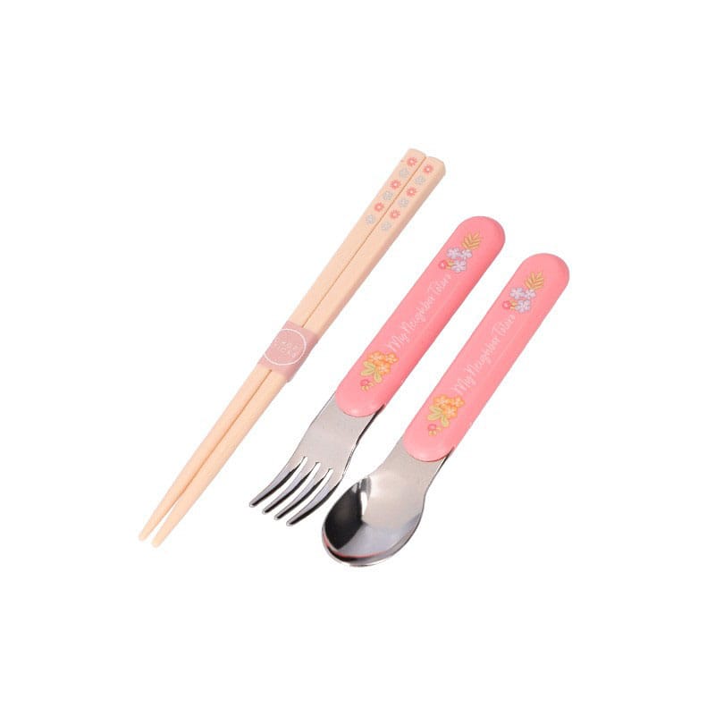 Mon voisin Totoro Chopsticks & Spoon & Fork Set Mei & Totoro