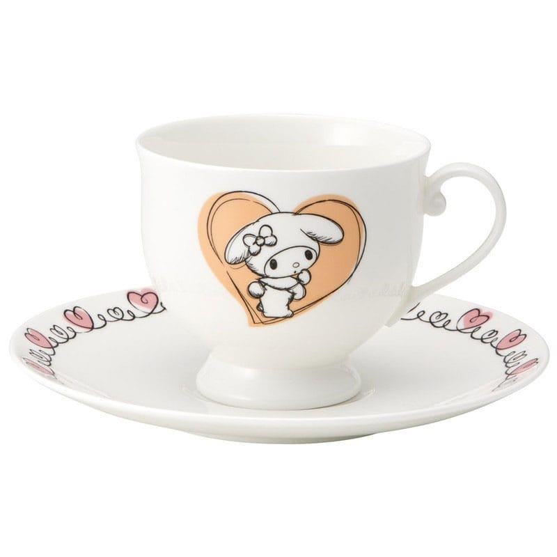Sanrio Bone Kina krus og tallerkensett My Melody