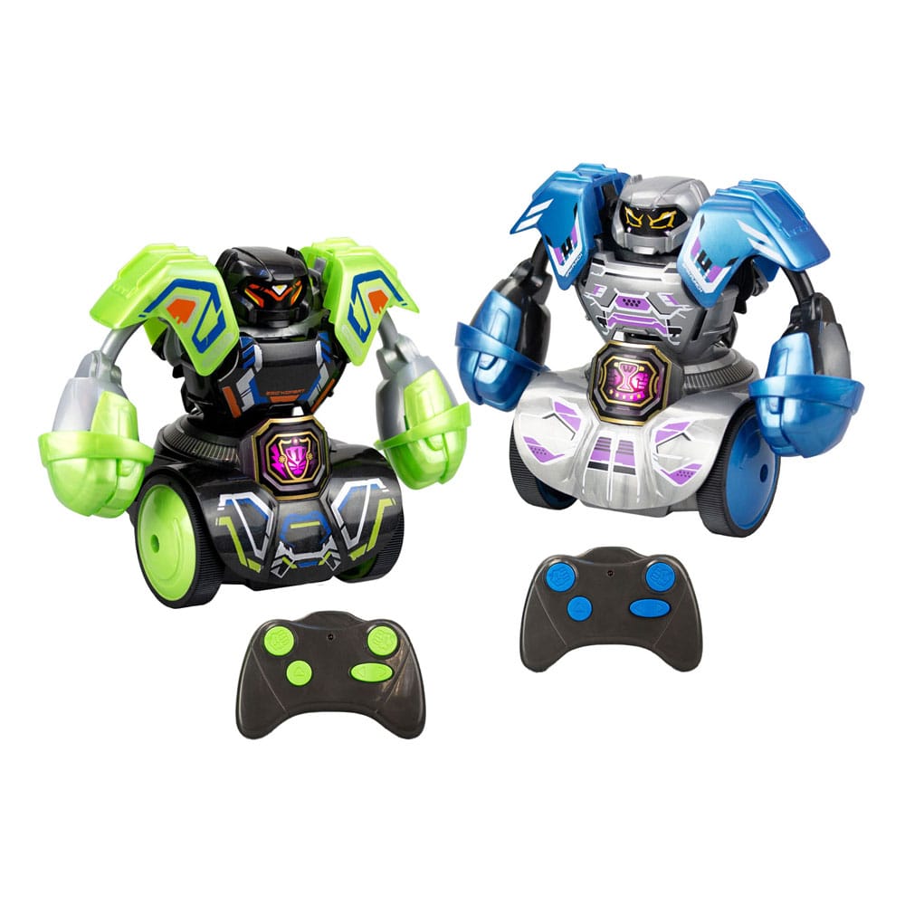 Silverlit Robo Kombat Tornado Remote-Controlled Robots 2er - Sæt grøn/blå