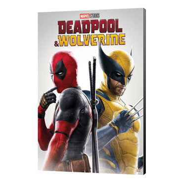 Marvel Wooden Wall Art Deadpool & Wolverine 02 mejores amigos 35 x 50 cm