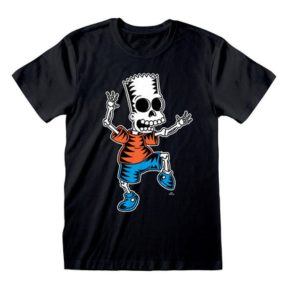 Simpsons t-skjorte Skeleton Bart