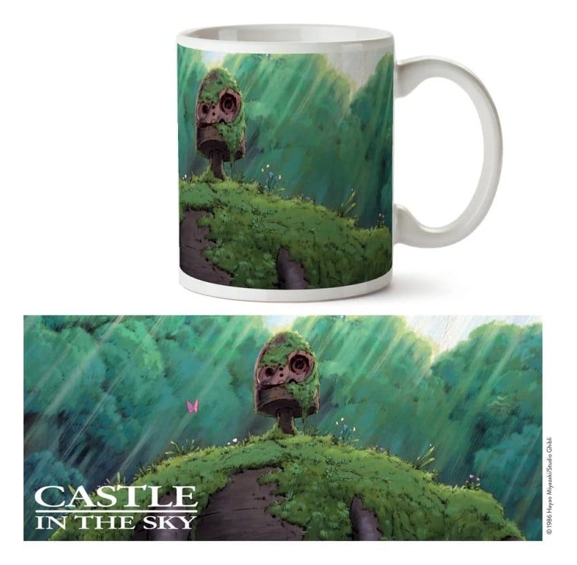 Taza Castillo en el Cielo Robot