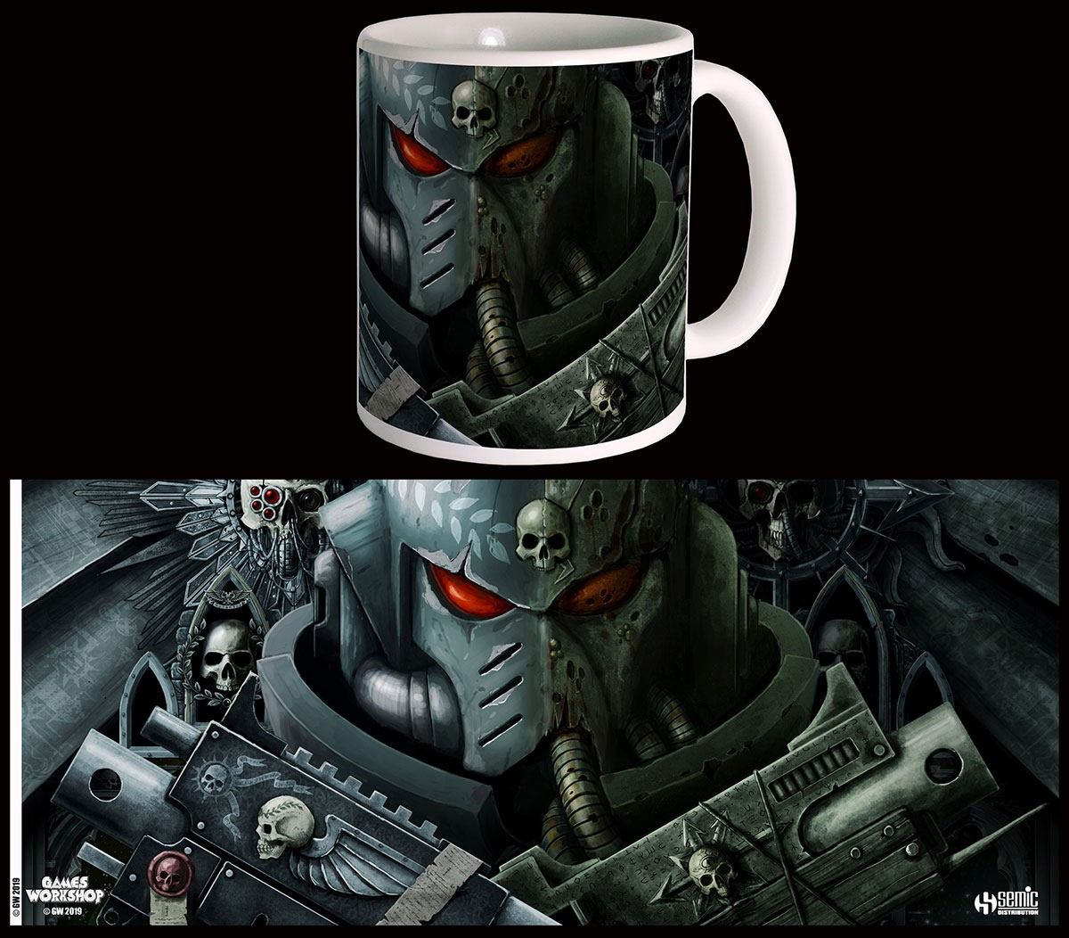 Warhammer 40k mugg frontispiece
