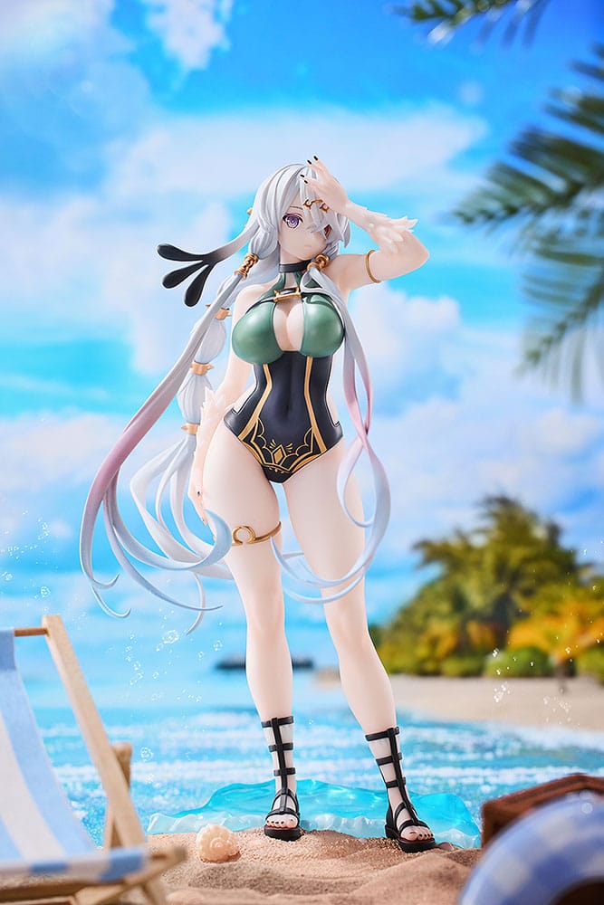 Atelier Ryza: Ever Darkness & the Secret Hideout PVC-beeld 1/7 Lila Decyrus: Badpak Ver. 24 cm