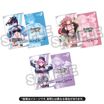 Gridman Universe PVC-beelden 3-pack 1/7 Rikka Takarada, Akane Shinjo, Yume Minami: Dreamy Divas Ver.