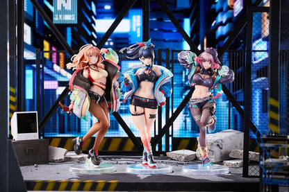 Gridman Universe PVC-beelden 3-pack 1/7 Rikka Takarada, Akane Shinjo, Yume Minami: Dreamy Divas Ver.