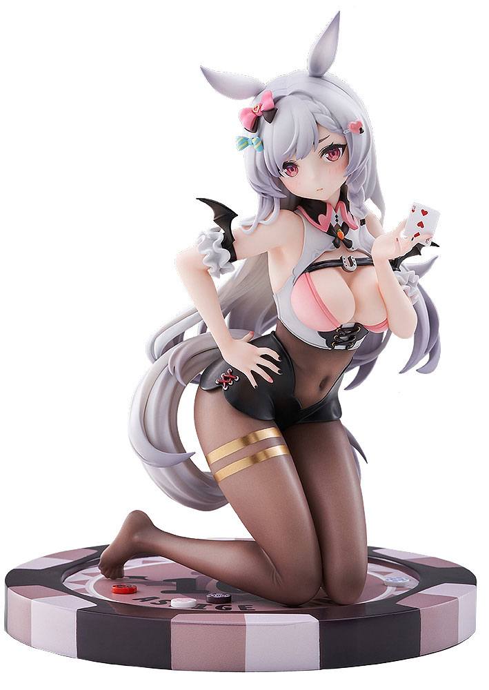 Carattere originale Statue PVC 1/7 Ashige-Chan: Lucky Dealer Ver. 19 cm