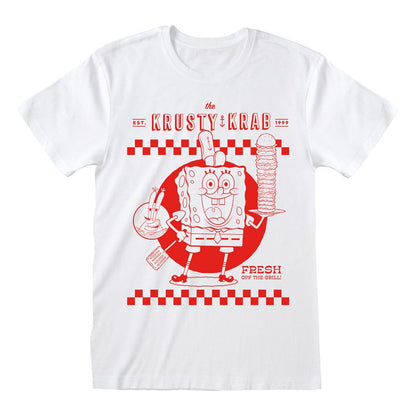 T-shirt di SpongeBob Squarepants Krusty Krab White