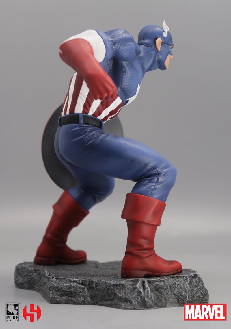 Estatua Marvel Comics Civil War 1/8 Capitán América 22 cm