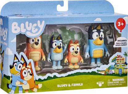 Bluey aksiyon figürleri 4 paket