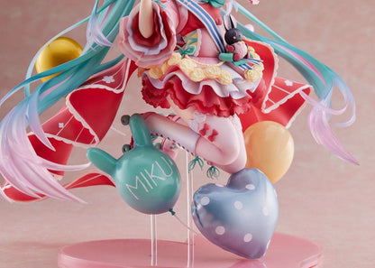 Miku Hatsune PVC statua 1/7 Miku Hatsune rođendan 2021 (Pretty Rabbit Ver.) Spiritale 21 cm