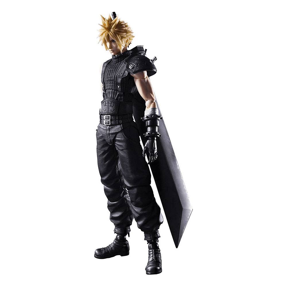 Final Fantasy VII remake Play Arts Kai Action figura Cloud Strife ver. 2 27 cm