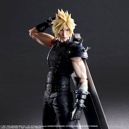 Final Fantasy VII remake Play Arts Kai Action figura Cloud Strife ver. 2 27 cm