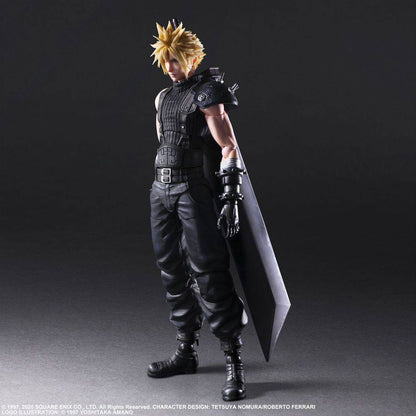 Final Fantasy VII remake Play Arts Kai Action figura Cloud Strife ver. 2 27 cm