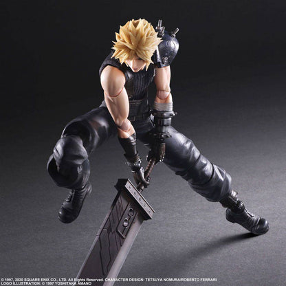 Final Fantasy VII remake Play Arts Kai Action figura Cloud Strife ver. 2 27 cm