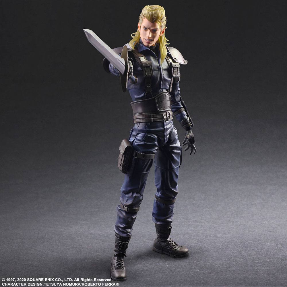 Final Fantasy VII remake Play Arts Kai Action figura Roche 27 cm