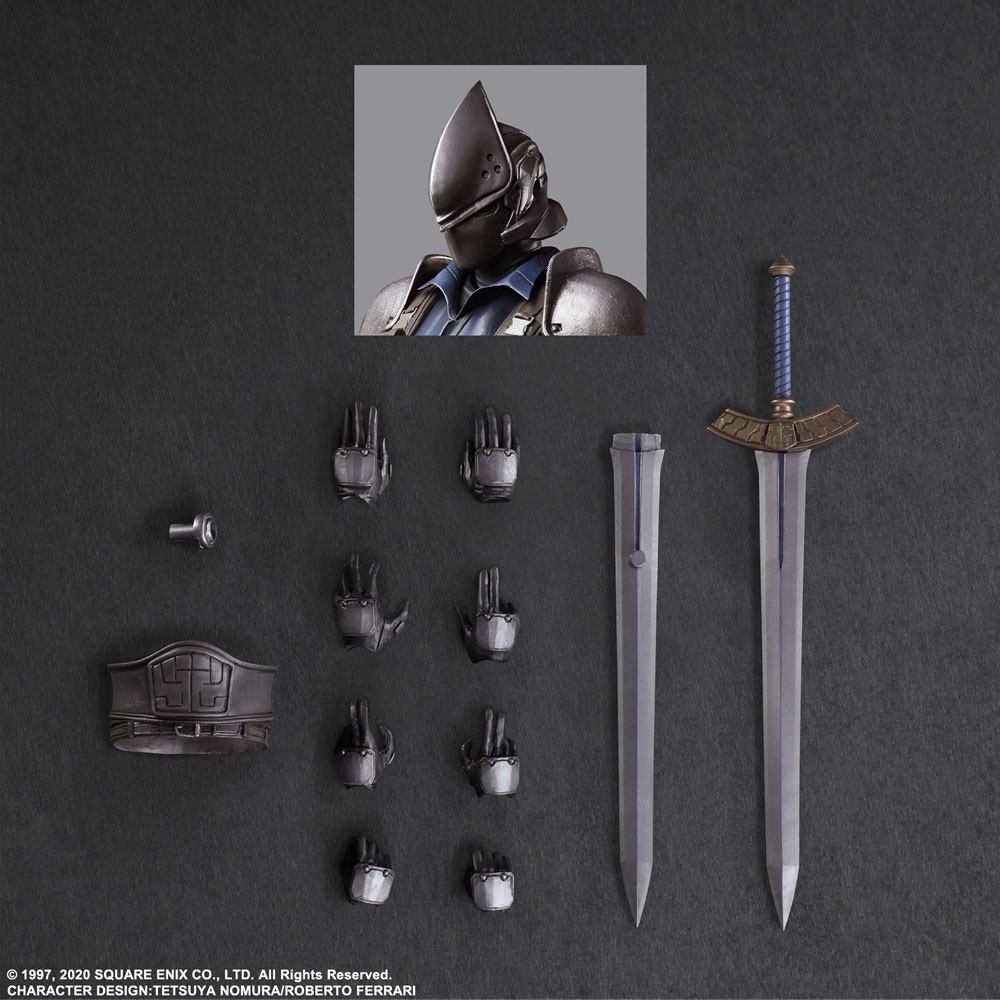 Final Fantasy VII remake Play Arts Kai Action figura Roche 27 cm