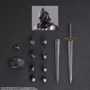 Final Fantasy VII remake Play Arts Kai Action figura Roche 27 cm