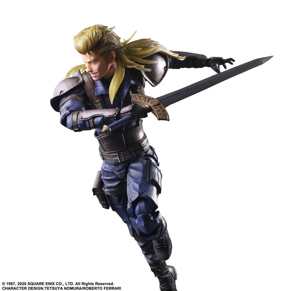 Final Fantasy VII remake Play Arts Kai Action figura Roche 27 cm