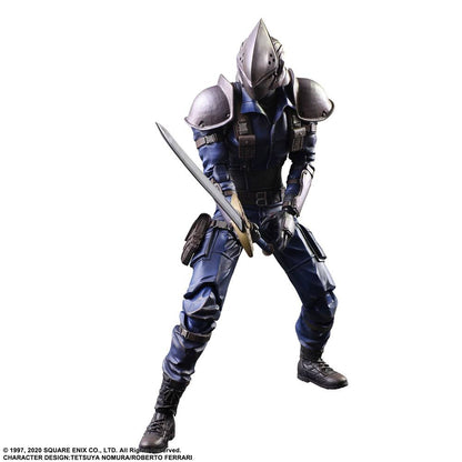 Final Fantasy VII remake Play Arts Kai Action figura Roche 27 cm