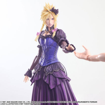 Final Fantasy VII Remake Play Arts Kai Action Figure Cloud Strife Dress Ver. 28 cm