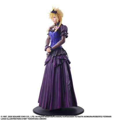 Final Fantasy VII Remake Static Arts Gallery Statue Cloud Strife Dress Ver. 28 cm