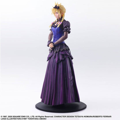 Final Fantasy VII Remake Static Arts Gallery Statue Cloud Strife Dress Ver. 28 cm