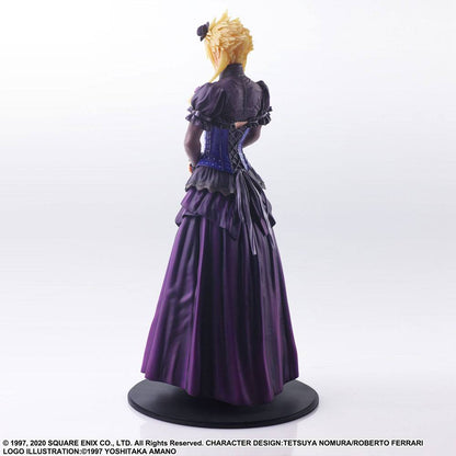 Final Fantasy VII Remake Static Arts Gallery Statue Cloud Strife Dress Ver. 28 cm