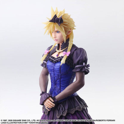 Final Fantasy VII Remake Static Arts Gallery Statue Cloud Strife Dress Ver. 28 cm