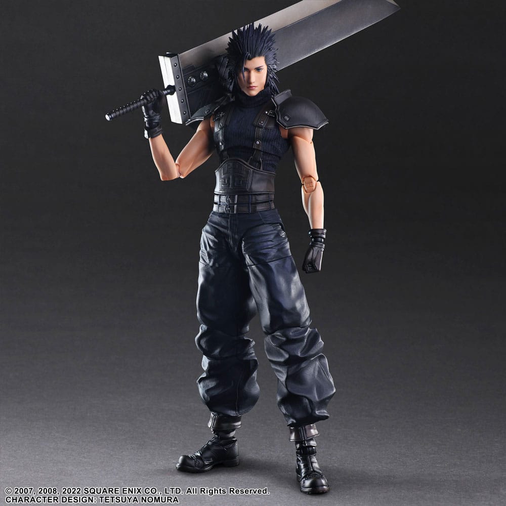 Final Fantasy VII kriza Core Reunion Play Arts Kai Action figura Zack Fair Soldier 1. klasa 27 cm