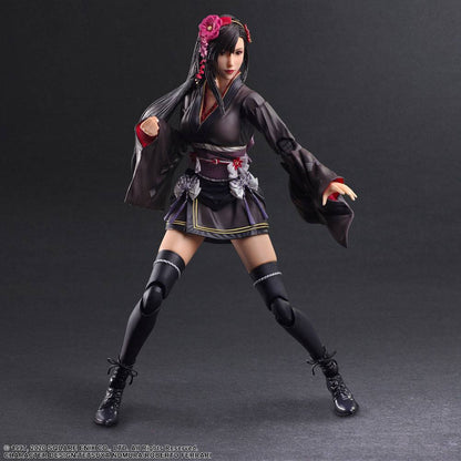 Final Fantasy VII Remake Play Arts Kai Action Figure Tifa Lockhart Exotic Dress Ver. 25 cm