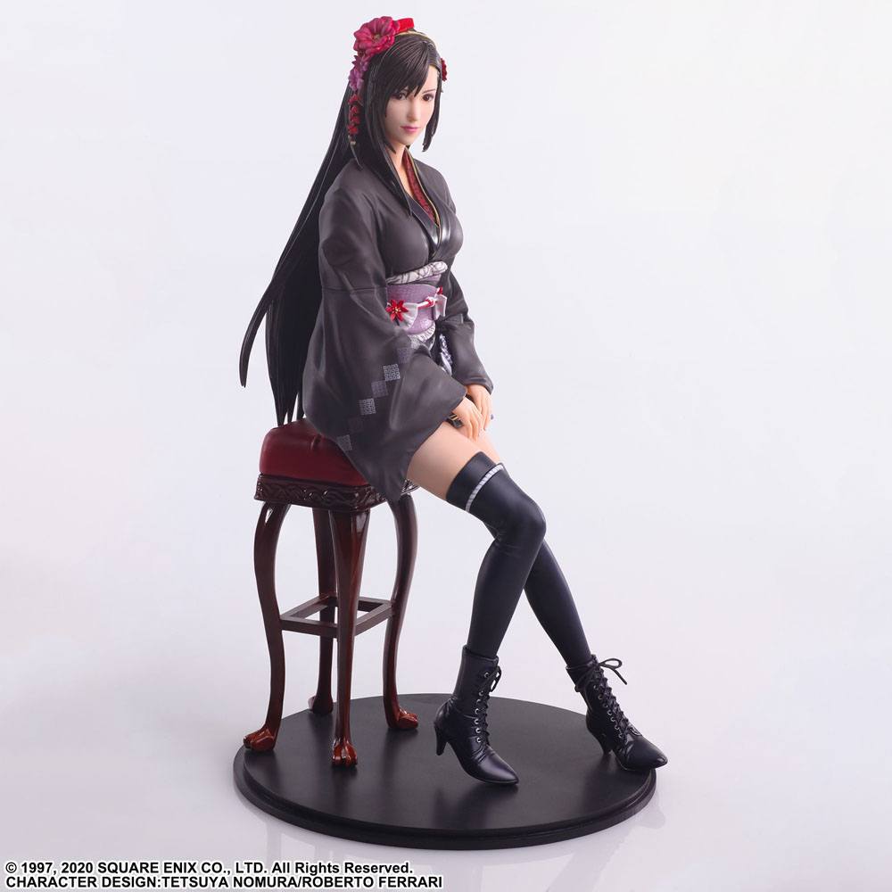 Final Fantasy VII Remake Static Arts Gallery Statue Tifa Lockhart Exotic Dress Ver. 23 cm