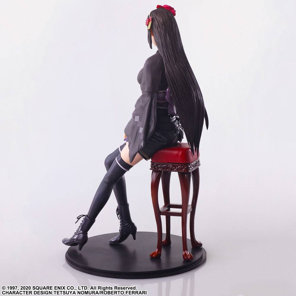 Final Fantasy VII Remake Static Arts Gallery Statue Tifa Lockhart Exotic Dress Ver. 23 cm