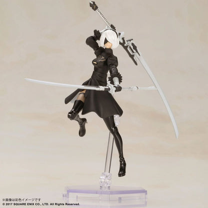 Nier Automata Aksiyon Figürleri Plastik Model Kiti 2B & 9S 7 Cm