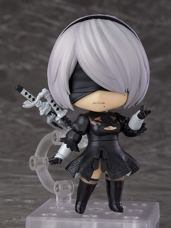 NieR:Automata Nendoroid Aksiyon Figürü 2B (YoRHa No.2 Tip B) 10 cm