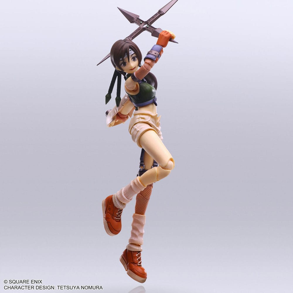 Final Fantasy VII donosi umjetničku akciju lik Yuffie Kisaragi 13 cm