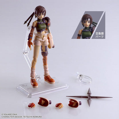 Final Fantasy VII donosi umjetničku akciju lik Yuffie Kisaragi 13 cm