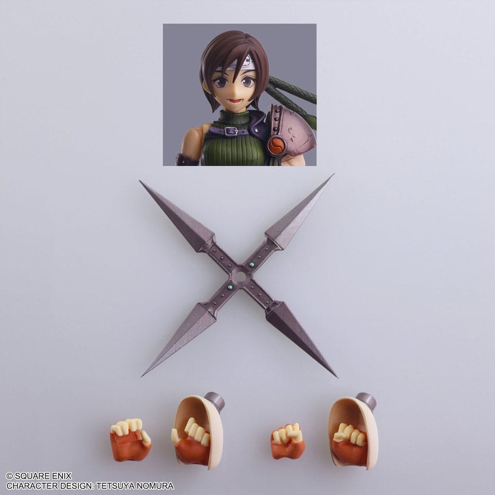 Final Fantasy VII donosi umjetničku akciju lik Yuffie Kisaragi 13 cm