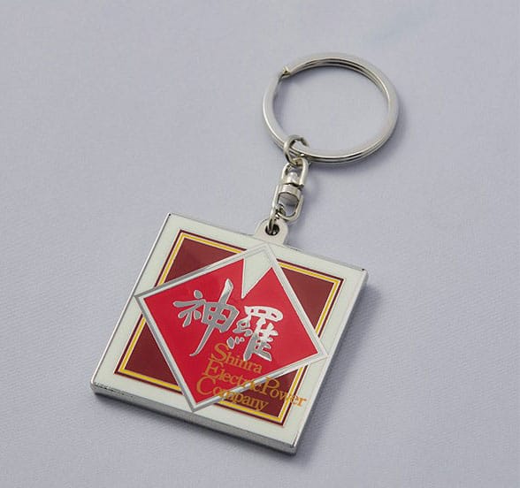 Final Fantasy VII Rebirth Metal-Keychain Shinra