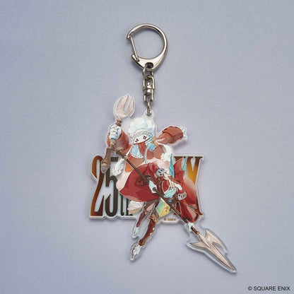 Porte-clés acrylique Final Fantasy IX 25e anniversaire Quina & Freija