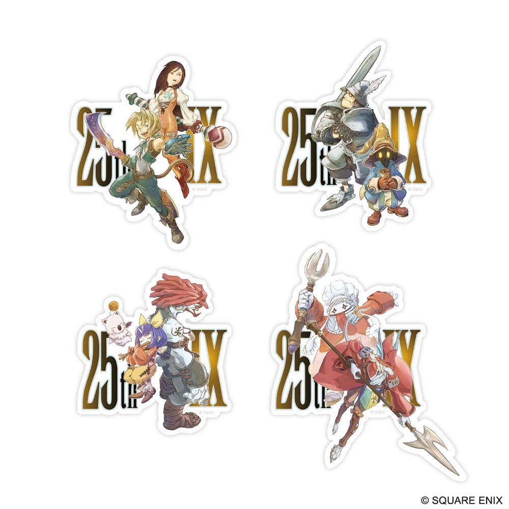 Final Fantasy IX Sticker Pack 25-års jubilæum