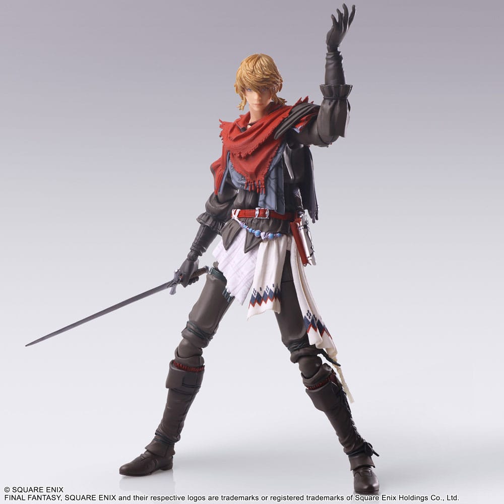 Final Fantasy VII Breng kunstactiefiguur Joshua Rosefield 15 cm
