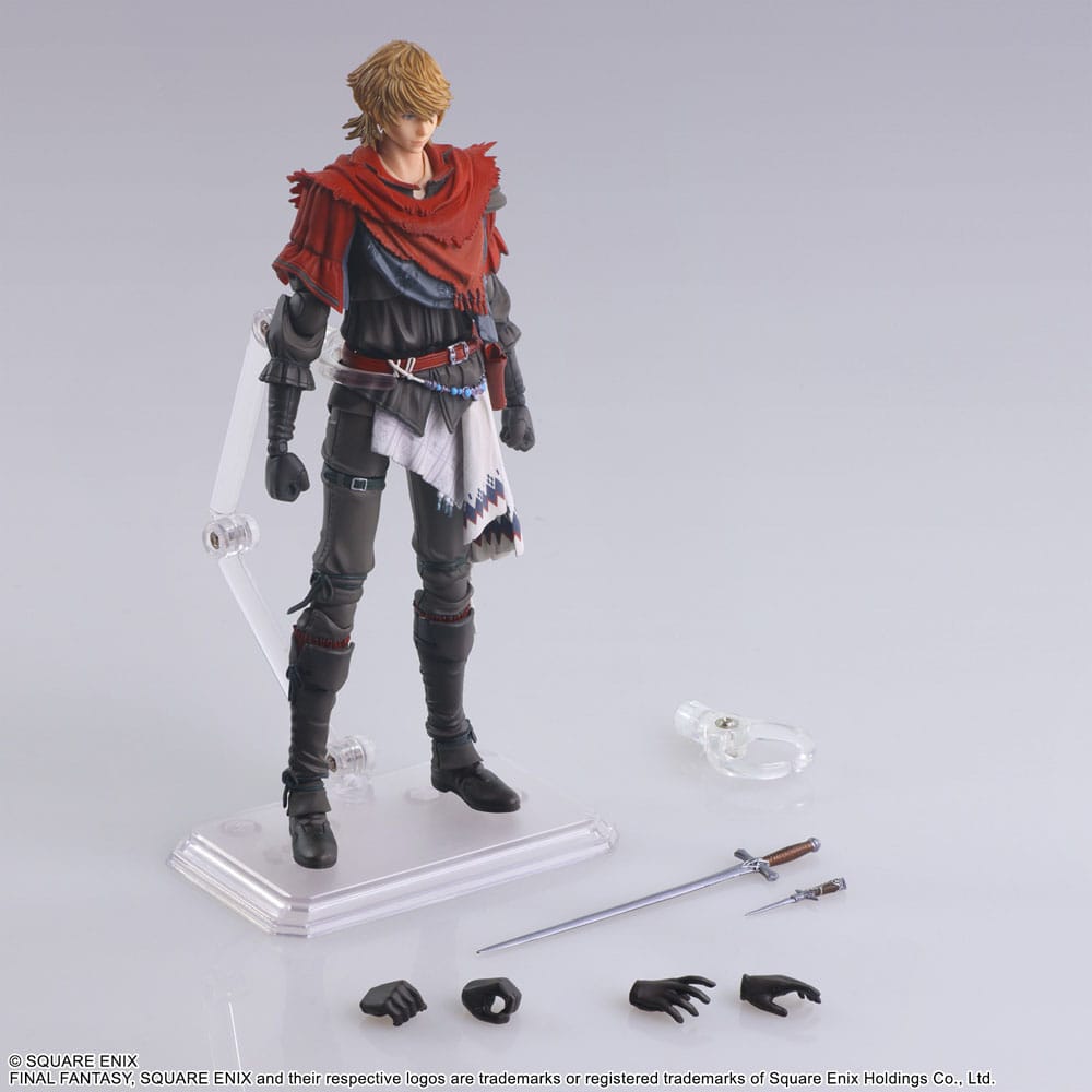 Final Fantasy VII Breng kunstactiefiguur Joshua Rosefield 15 cm