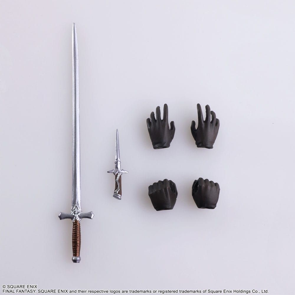 Final Fantasy VII Breng kunstactiefiguur Joshua Rosefield 15 cm