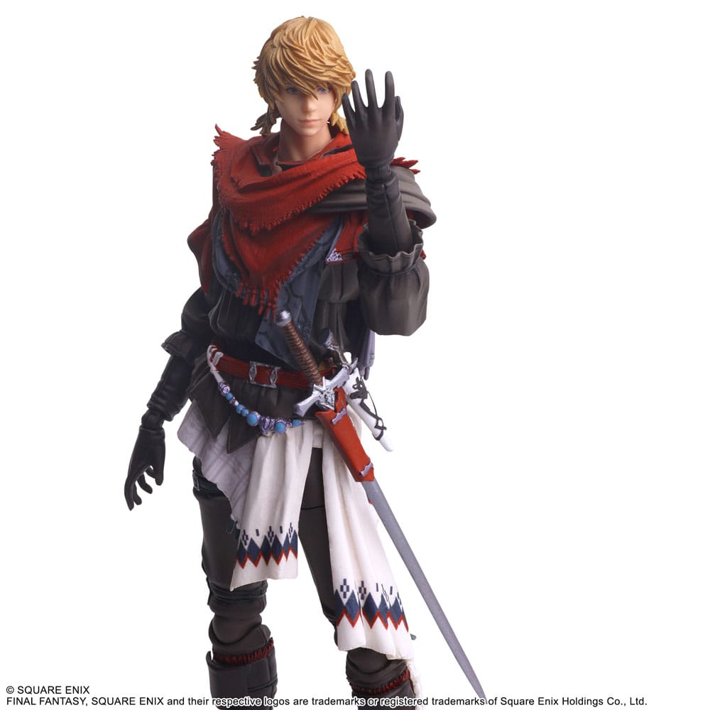 Final Fantasy VII Breng kunstactiefiguur Joshua Rosefield 15 cm